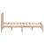 Cadru de pat mic dublu 4FT, 120x190 cm, lemn masiv GartenMobel Dekor