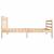 Cadru de pat Small Single 2FT6, 75x190 cm, lemn masiv GartenMobel Dekor
