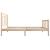 Cadru de pat Small Single 2FT6, 75x190 cm, lemn masiv GartenMobel Dekor
