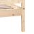 Cadru de pat Small Double 4FT, 120x190 cm, lemn masiv GartenMobel Dekor
