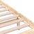 Cadru de pat Small Double 4FT, 120x190 cm, lemn masiv GartenMobel Dekor