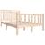 Cadru de pat Small Double 4FT, 120x190 cm, lemn masiv GartenMobel Dekor