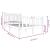 Cadru de pat dublu 4FT6, 135x190 cm, lemn masiv GartenMobel Dekor