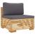 Set mobilier grădină cu perne, 8 piese, lemn masiv de tec GartenMobel Dekor
