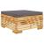 Set mobilier grădină cu perne, 6 piese, lemn masiv de tec GartenMobel Dekor