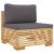 Set mobilier grădină cu perne, 5 piese, lemn masiv de tec GartenMobel Dekor
