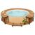 Mobilier de împrejmuire spa, 273x53 cm, lemn masiv de acacia GartenMobel Dekor
