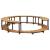 Mobilier de împrejmuire spa, 273x53 cm, lemn masiv de acacia GartenMobel Dekor