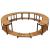 Mobilier de împrejmuire spa, 273x53 cm, lemn masiv de acacia GartenMobel Dekor