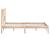Cadru de pat 120x190 cm, mic, dublu, lemn masiv de pin GartenMobel Dekor