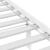 Cadru pat, alb, 140x190 cm, lemn masiv de pin GartenMobel Dekor