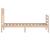Cadru de pat Small Single 2FT6, 75x190 cm, lemn masiv GartenMobel Dekor