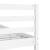 Cadru de pat Small Single 2FT6, alb, 75x190 cm, lemn masiv GartenMobel Dekor