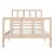 Cadru de pat Single 3FT, 90x190 cm, lemn masiv GartenMobel Dekor