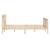 Cadru de pat Small Double 4FT, 120x190 cm, lemn masiv GartenMobel Dekor
