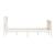 Cadru de pat 5FT King Size, alb, 150x200 cm, lemn masiv GartenMobel Dekor