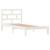 Cadru de pat, alb, 90x200 cm, lemn masiv de pin GartenMobel Dekor