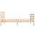Cadru de pat Small Single 2FT6, 75x190 cm, lemn masiv GartenMobel Dekor