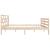 Cadru de pat Small Double 4FT, 120x190 cm, lemn masiv GartenMobel Dekor