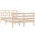 Cadru de pat Small Double 4FT, 120x190 cm, lemn masiv GartenMobel Dekor