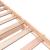 Cadru de pat mic single, 75x190 cm, lemn masiv de pin GartenMobel Dekor