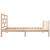 Cadru de pat single, 90x190 cm, lemn masiv de pin GartenMobel Dekor