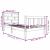 Cadru de pat single, 90x190 cm, lemn masiv de pin GartenMobel Dekor