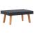 Set mobilier de grădină cu perne, 3 piese, negru, poliratan GartenMobel Dekor