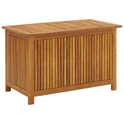 Ladă de depozitare grădină, 90x50x58 cm, lemn masiv de acacia GartenMobel Dekor