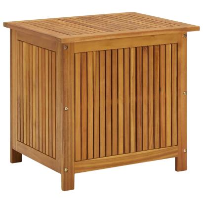 Ladă de depozitare grădină, 60x50x58 cm, lemn masiv de acacia GartenMobel Dekor