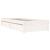 Cadru de pat cu sertare Single 3FT, alb, 90x190 cm GartenMobel Dekor