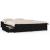 Cadru de pat Small Double 4FT, negru, 120x190 cm GartenMobel Dekor