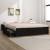 Cadru de pat Small Double 4FT, negru, 120x190 cm GartenMobel Dekor