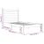 Cadru de pat single, 90x190 cm, lemn masiv de pin GartenMobel Dekor