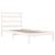 Cadru de pat, alb, 100x200 cm, lemn masiv de pin GartenMobel Dekor
