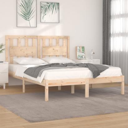 Cadru de pat King Size, 150x200 cm, lemn masiv de pin GartenMobel Dekor