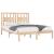 Cadru de pat Super King, 180x200 cm, lemn masiv de pin GartenMobel Dekor