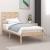 Cadru de pat single, 90x190 cm, lemn masiv GartenMobel Dekor