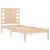 Cadru de pat single, 90x190 cm, lemn masiv GartenMobel Dekor