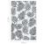 Covor de exterior, alb și negru, 120x180 cm, PP GartenMobel Dekor