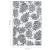 Covor de exterior, alb și negru, 160x230 cm, PP GartenMobel Dekor