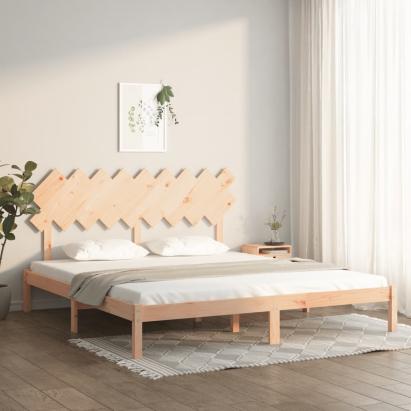 Cadru de pat, Super King 6FT, 180x200 cm, lemn masiv GartenMobel Dekor