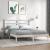 Cadru pat, alb, 140x190 cm, lemn masiv de pin GartenMobel Dekor