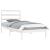 Cadru de pat, alb, 90x200 cm, lemn masiv de pin GartenMobel Dekor