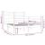 Cadru pat, alb, 140x190 cm, lemn masiv de pin GartenMobel Dekor