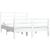 Cadru pat, alb, 140x190 cm, lemn masiv de pin GartenMobel Dekor