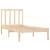Cadru de pat single, 90x190 cm, lemn masiv de pin GartenMobel Dekor