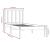 Cadru de pat single, 90x190 cm, lemn masiv de pin GartenMobel Dekor