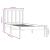 Cadru de pat single, 90x190 cm, lemn masiv de pin GartenMobel Dekor