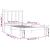 Cadru de pat single, 90x190 cm, lemn masiv de pin GartenMobel Dekor